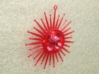 Soviet Vintage Starburst Atomic Tree Christmas Tree Decoration  Celluloid Film