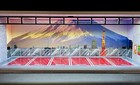 Tokyo Skyline Parking Lot Model Diorama Garage Led Lit For Hot Wheels 1 64 Scale