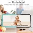 Boifun 2k 5  Video Baby Monitor Wifi  Ai Motion   Sound Detection auto Tracking