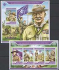 Fd0568 2017 Togo Scouting Boy Scouts Robert Baden-powell  8089-2 bl1429 Mnh