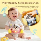 360   Rolling Crawling Monkey Musical Toys Bouncing Tummy Time Toys