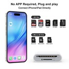 Usb C Sd Card Reader For Iphone 17 16 15 ipad macbook mac  Type C Sd Reader S   