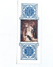 Antique 1910 Scottish Widows Fund Bookmark Thomas Duncan Waefu Heart Art 
