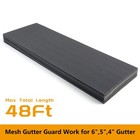 Universal Sizes Stainless Steel Micro Mesh Gutter Guard Leaf Protection work For