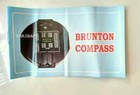 Vintage Bruntons Ainsworth Surveyors Geological Pocket Transit Compass