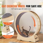 Wooden Cat Exercise Wheel 52  Large Cat Treadmill Wheel For Indoor Cats