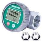 Waterproof 1 Inch Digital Water   Fuel Flow Meter With 3 4 1 Inch   3 4 Inch