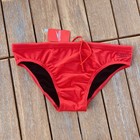 Speedo Men Red Essential Eco Endurance  Swim Brief Swimwear Size 32 34 36 38