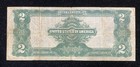 1899  2 Silver Certificate Mini Porthole Note