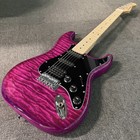 Donner Dst-95 Full-size Violet Purple Electric Guitar With Amp And Accessories