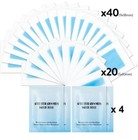 Gleebee Wax Strips 60 Count  2 Sizes  Hair Remover For Face   Body Free Shipping