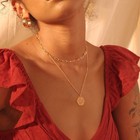 Animal Necklaces For Women Gold Hummingbird Pendant Dainty Chain 14k Gold Plated