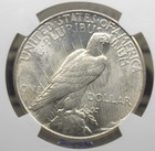 1934  d  Morgan Silver Dollar  1 Ngc Ms62  010 Unc Uncirculated Ecc c  Inc 