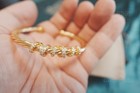 Perfectdav1dyurrman18k Gold 4mm Head Braceiet