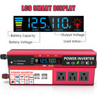 Solar Inverter 12v To 110v 2000w 4000w Car Power Solar Converter 4 Usb Charger