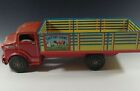 Marx 1950 s Lazy Day Farms Tin Pressed Steel Toy Dairy Truck Vintage 18  