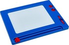 Retro Magna Doodle - Classic Magnetic Drawing Board Toy  Ages 3   Blue white