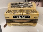 Hohner Sirena V Olaf Vintage Button Accordion 5 Row 120 Bass Good Bellows German