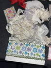 Vintage Lot Of Scrap Tatting Lace Trim Crafts Sewing Edging