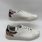 Farm Rio X Adidas Advantage White Floral Embroidered Women   s Shoes Size 9