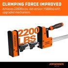 Jorgensen 2-pack 36-inch Parallel Bar Clamp Heavy-duty Cabinet Master Clamp New