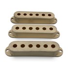 Fender   Stratocaster   Oem Relic Custom Hand-aged Parchment Pickup Cover Set