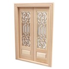 Dollhouse Miniature 1 12 Scale Plain Interior Door Wooden Furniture Accessories