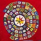 Boy Scouts Vest With Lots Of Patches Bsa Red Scouting Y2k Chicago Disney Flags