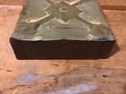 6   x6    Hand Painted  Framed Antique Ceiling Tin Tile  Architectural Salvage  10