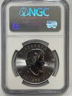 2014 1 Oz Canada Silver 5 Dollar Coin Ngc Uncirculated Maple Leaf Paradise Mint