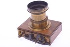     Thornton Shutter  Rectiligne Aplanat Rapide F 8 Brass  240mm  Lens 5x7  Camera