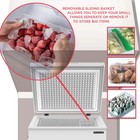 Frigidaire 5 0 Cu  Ft  Chest Freezer  White   Efrf5003