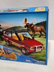 Playmobil 5898 Wild Yukon Adventure Jeep Canoe Moose 2009 New Sealed Shotgun 