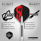 Axis Series Tungsten Darts Set With Flights  Shafts  stems  And Wallet