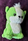 Neopets Limited Too 2006 Petpet Green  Doglefox Dog 4  Plush