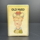 Vintage Whitman Old Maid Card Game 42 Cards Case Incomplete Missing Fifi Fluff