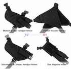 Double Shoulder Holster Ambidextrous Horizontal Holster And Dual Magazine Holder