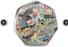 New Release Extra Large Grandad   s Attic Commemorative Brill uncirc  In Capsule