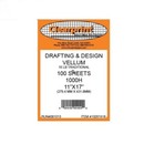 New 100 Sheet Pack Clearprint 10201516 Drafting   Design Vellum 1000h 11 x17 