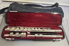 Yamaha Yfl-221 Sii Flute Silver Plated With Hard Case Used Condition