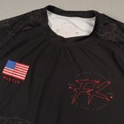Future Kimonos Bjj Mma Rashguard Shirt Mens Xl Black Athletic Short Sleeve
