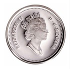 2000 Canada Voltigeurs Proof Sterling Silver 5 Cent Nickel Coin - No Case