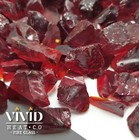 Premium Ruby Red - 1 4  Fire Glass Fireplace   Fire Pit Fireglass Glass Crystals