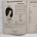Rare Vtg 1977 Macrame Enchantment Outdoor Designs Knot Projects By Sandy Crafts