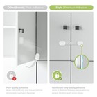 Skyla Child Safety Cabinet Locks 8 Pack Adhesive Baby Proof Drawer Latches