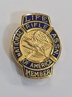 Nra Life Member Lapel Pin National Rifle Association 