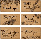 180 Mini Thank You Cards For Small Business 6 Designs Bulk Greeting Cards 2x3 5 