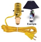 Wine Bottle Lamp Making Kit Is Pre-wired And Easy To Use For Diy Lamp - Gold