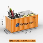 Miniature Realistic Shipping Container Model Simple Multifunctional Office Deskt