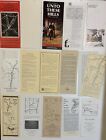 Vintage Travel Brochures And Pamphlets Lot - Various States And Dates